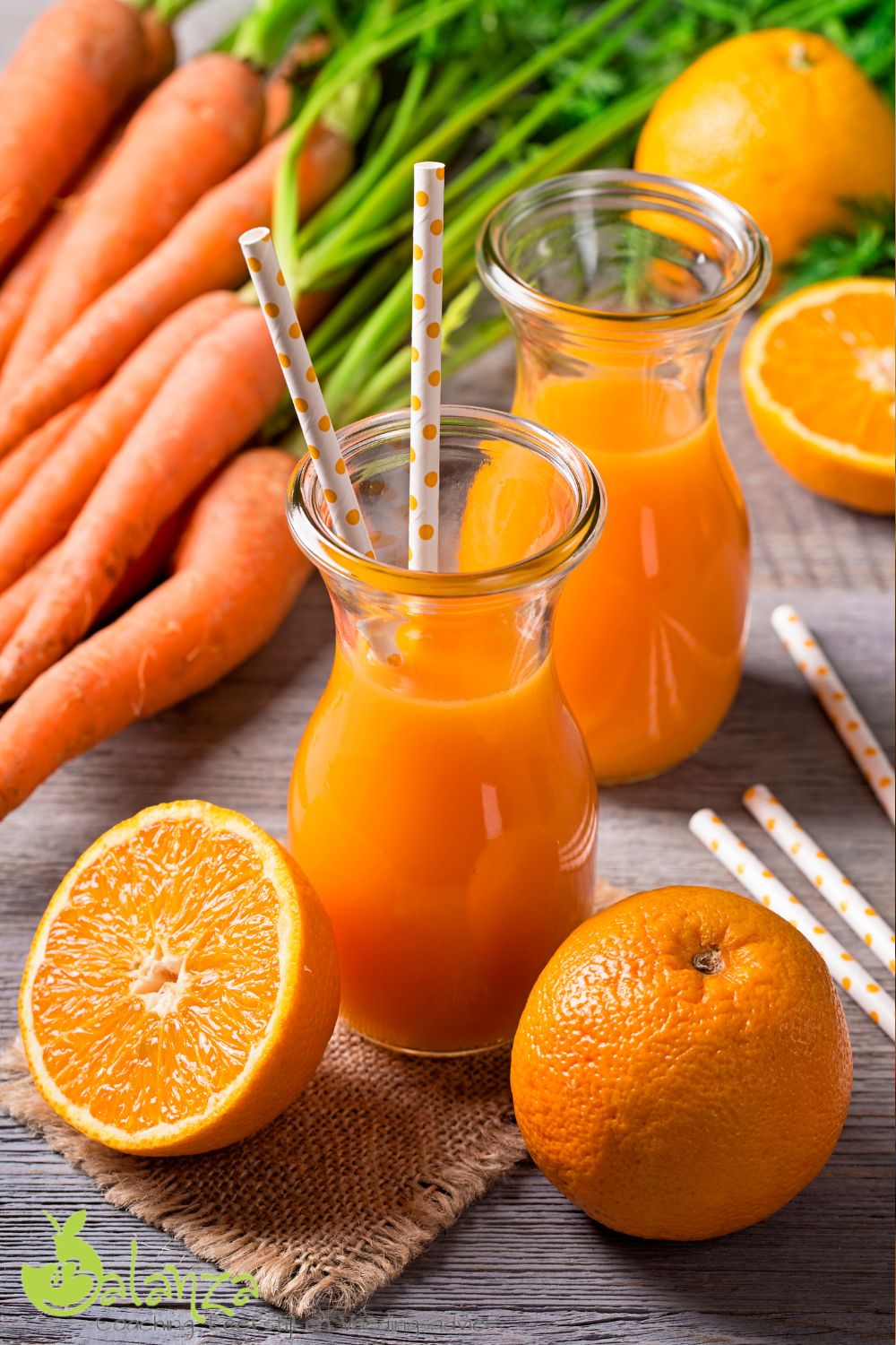 Vergelijking suikers in sinaasappelsap en glas cola